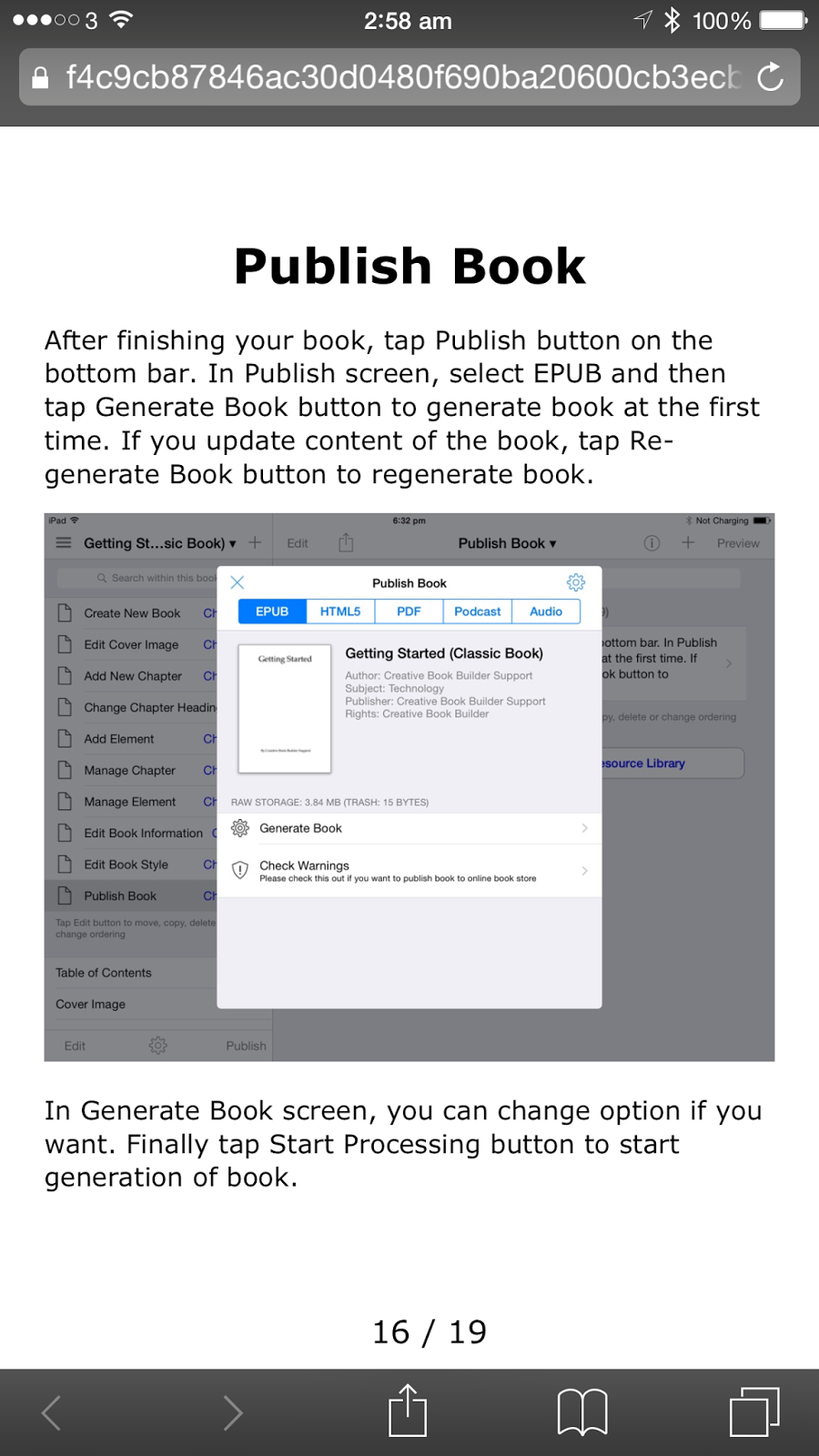 Creative Book Builder Introducing HTML5 Books