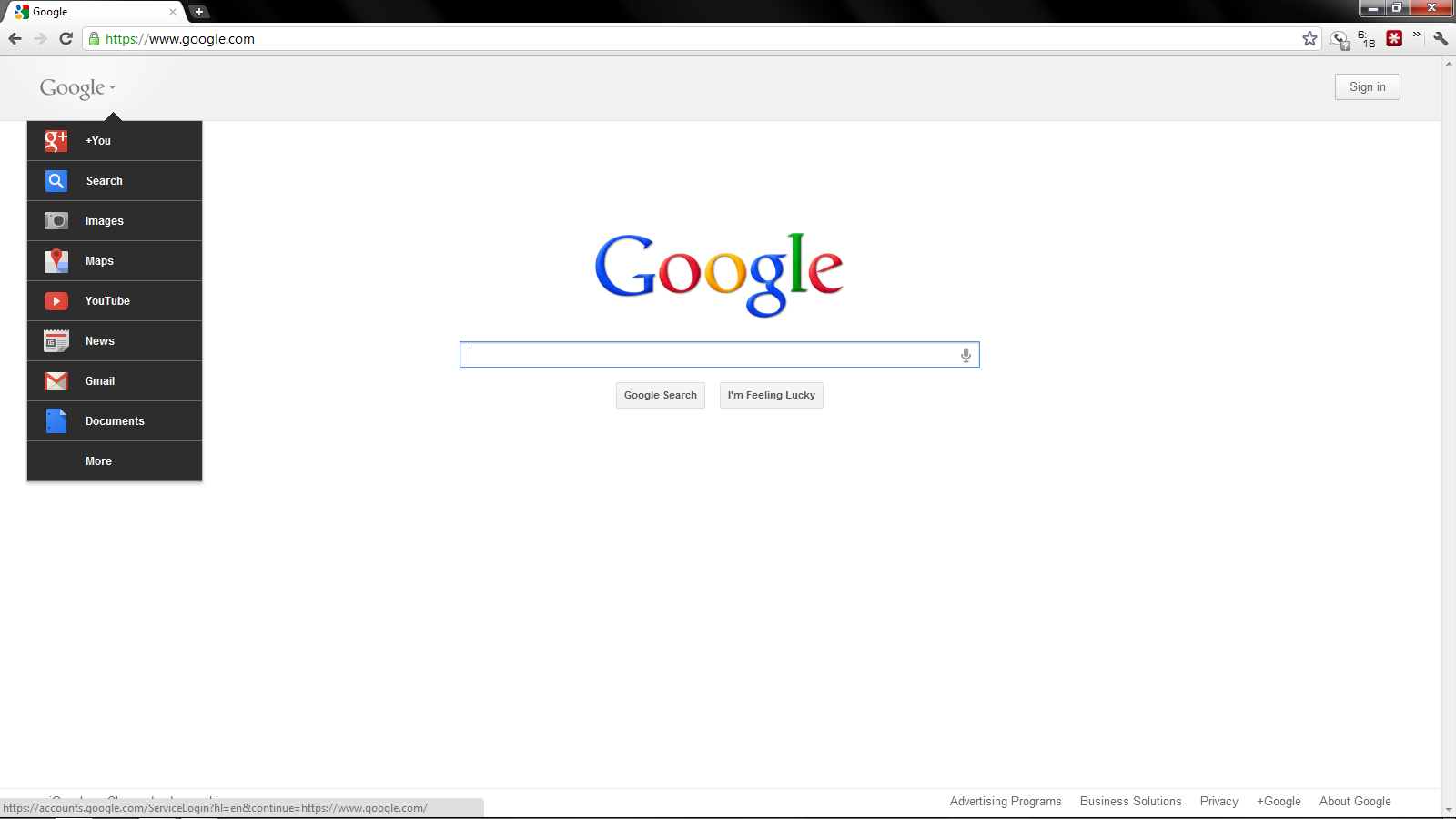 The Cougar Abogado How to get the new Google bar (early)