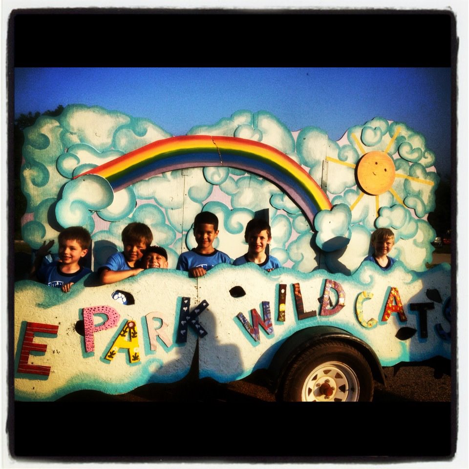 Waite Park PTA New and Improved Waite Park Float the NE Parade!