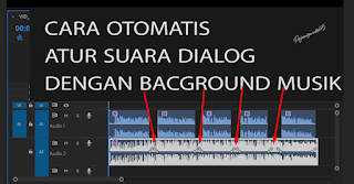 Cara Mengatur Suara Dialog Di Adobe Premiere Pro Otomatis Dengan Backsound/Background Musik