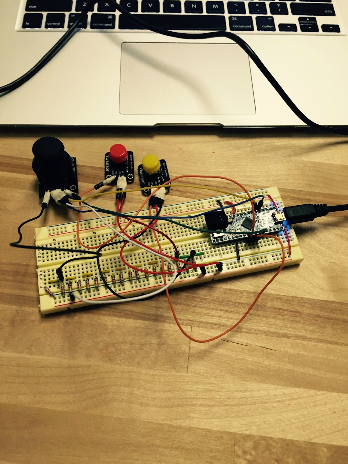 Physical Computing: Final Project: Arduino Game Controller