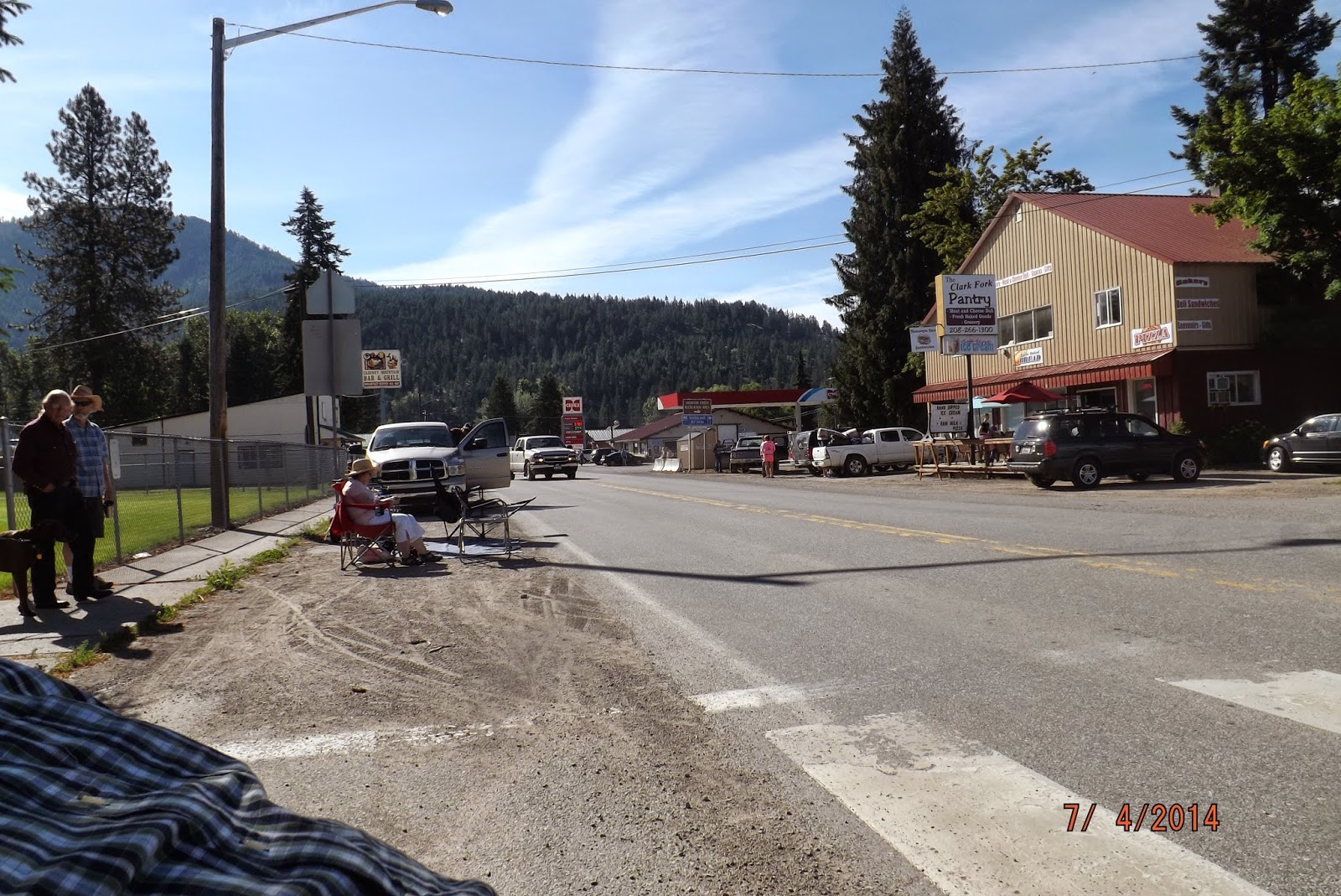 From a simple mind Fourth of July, Clark Fork, Idaho style