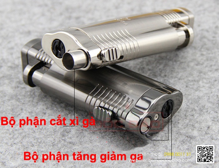  Bật lửa xì gà 3 tia COB32 sành điệu Gia-bat-lua-cohiba-3-tia-cob-32