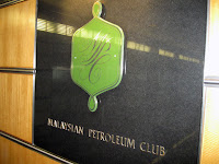 This event was held at the exclusive Malaysian Petroleum Club on the 42nd floor of the Petronas Twin Towers