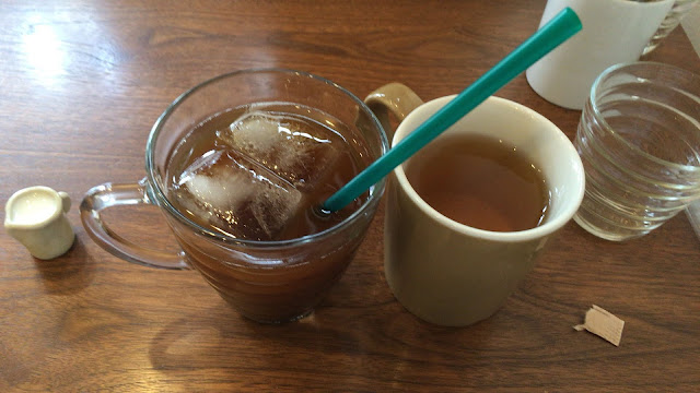 『cafe Sante』の玄米コーヒー＆三年番茶