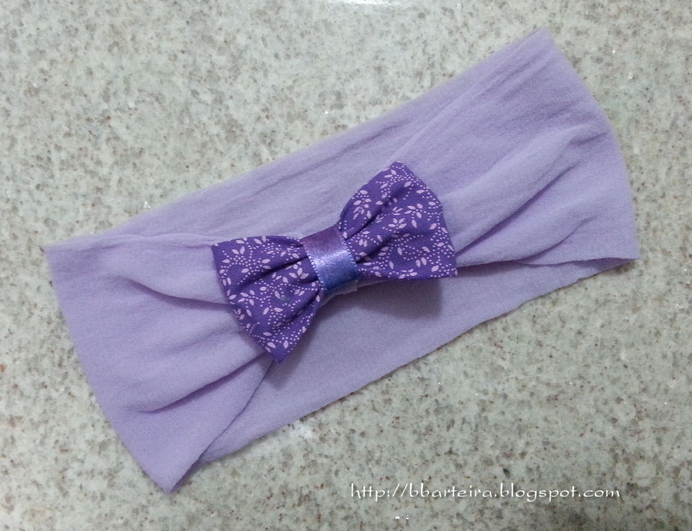 Como Fazer Faixa De Cabelo Para Bebe
