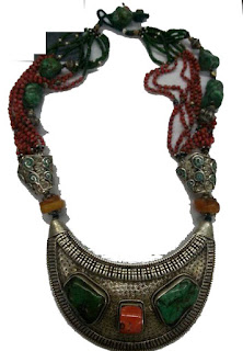Traditional Antique Look Handmade Necklace, handmade design, nacklace from nepal, tibetan style sliver nacklace for women