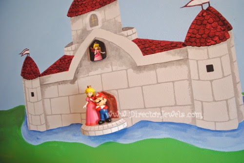 Mario Nursery Inspiration at directorjewels.com Super Mario Bros, Nintendo Theme DIY Decor and Ideas