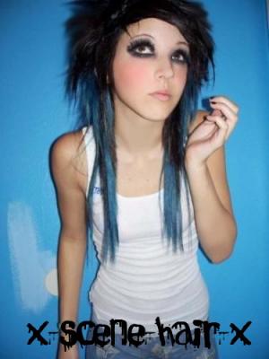 medium length emo hairstyle. Emo Hairstyles For Girls With