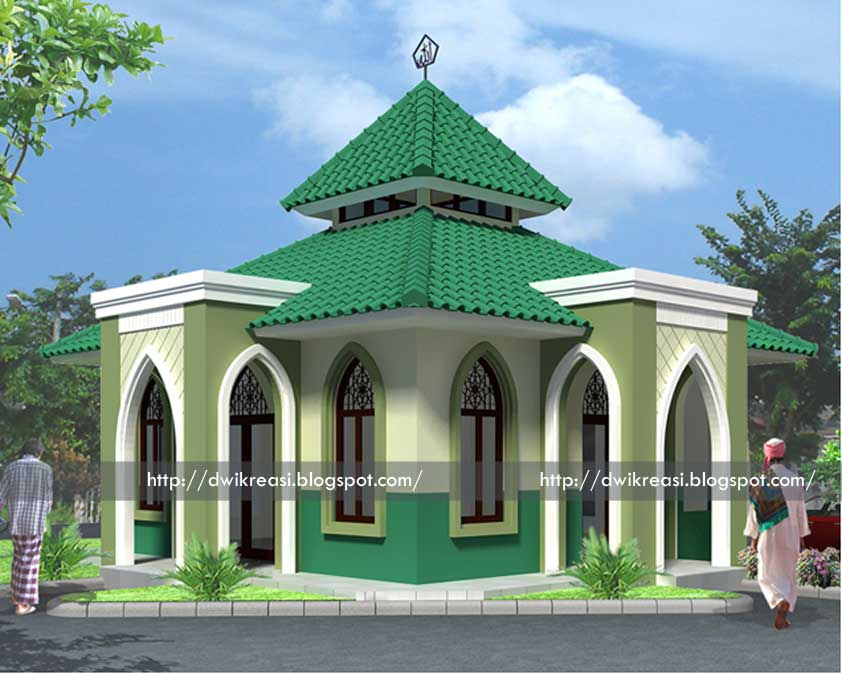  Desain  Bangunan Masjid 