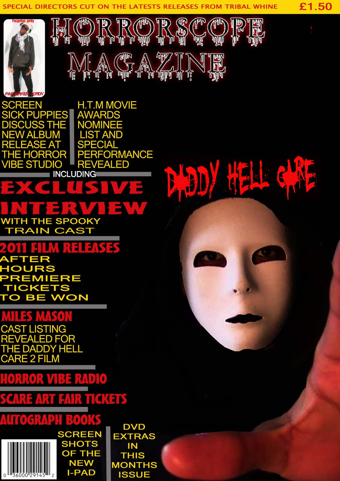 Jordan's A2 blog HORROR MAGAZINE IMPROVEMENT AND FINAL PRODUCT