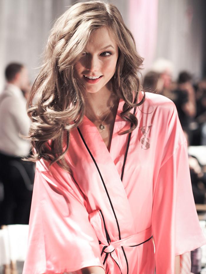 Models at Victoria's Secret 2012 Cara Delevingne,Frida Gustavsson