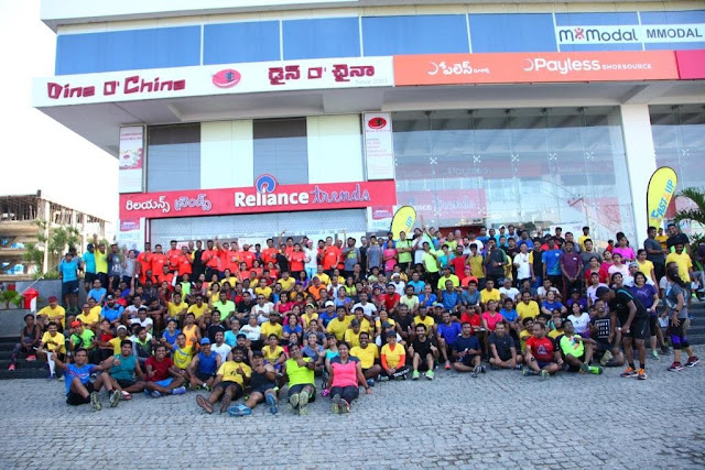  Hyderabad Runners Society, organizers of the 6th Edition of Airtel Hyderabad Marathon along with Performax organised a training run