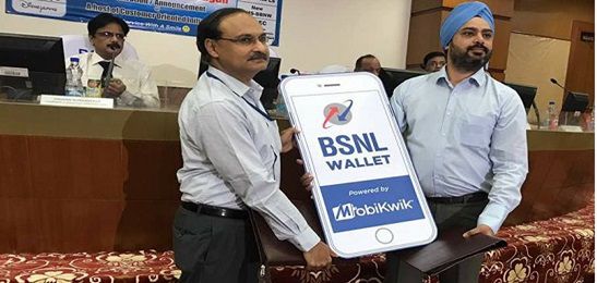 BSNL to introduce Mobile Wallet to its users in association with Mobikwik 