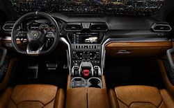 urus lamborghini interior suv ferrari aventador bugatti detroit carbono adaptativa suspensao ceramicos freios os ar