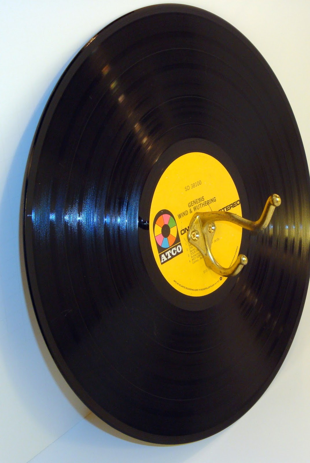 Everyday Art Work Large Vinyl Album Single Wall Hooks