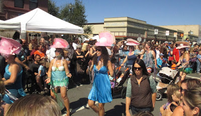 The Mothers of Pearl in Arcata All Species Parade - Arcata, California - Dancers, Drummers, Music, Art, Celebration and Parades - Photographs by gvan42 Greg Vanderlaan