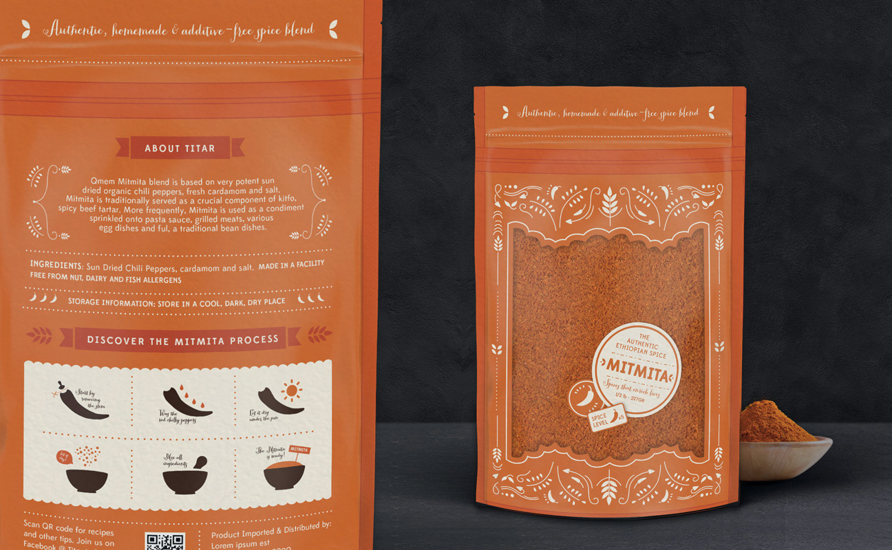 Ethiopian Spices (Concept) Packaging Of The World