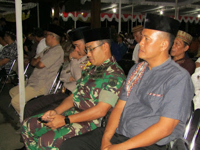 DANDIM SRAGEN ISI MALAM TAHUN BARU DENGAN PENGAJIAN