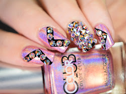 nail bling nails simplynailogical crystal simply designs nailogical katana logical awesome crystals polish crystallized code blang sparkly blinged epic af