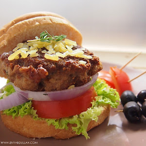 Black Pepper Beef Burger Enyabdullahcom
