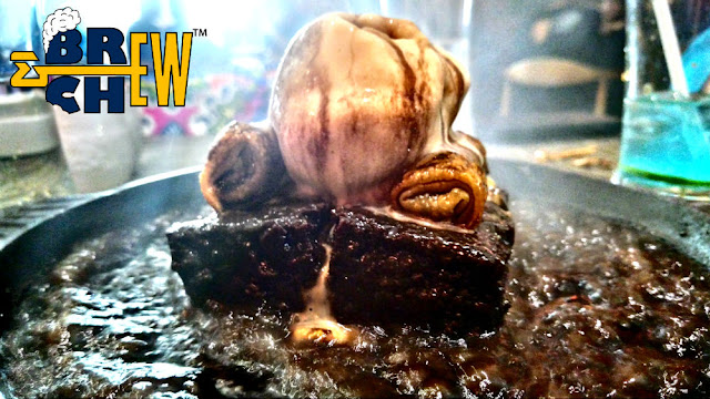 Noodle Bar Review, Sizzler Brownie in ice cream and chocolate sauce