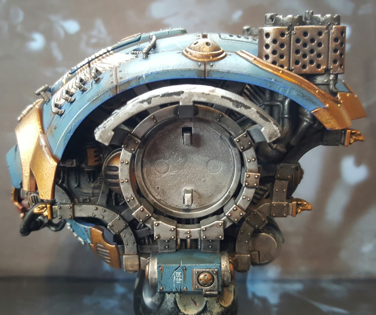 WRYTHHOLD Painting WIP 40k Imperial Knight torso