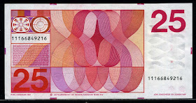 Netherlands paper money currency Dutch guilder Gulden bank note