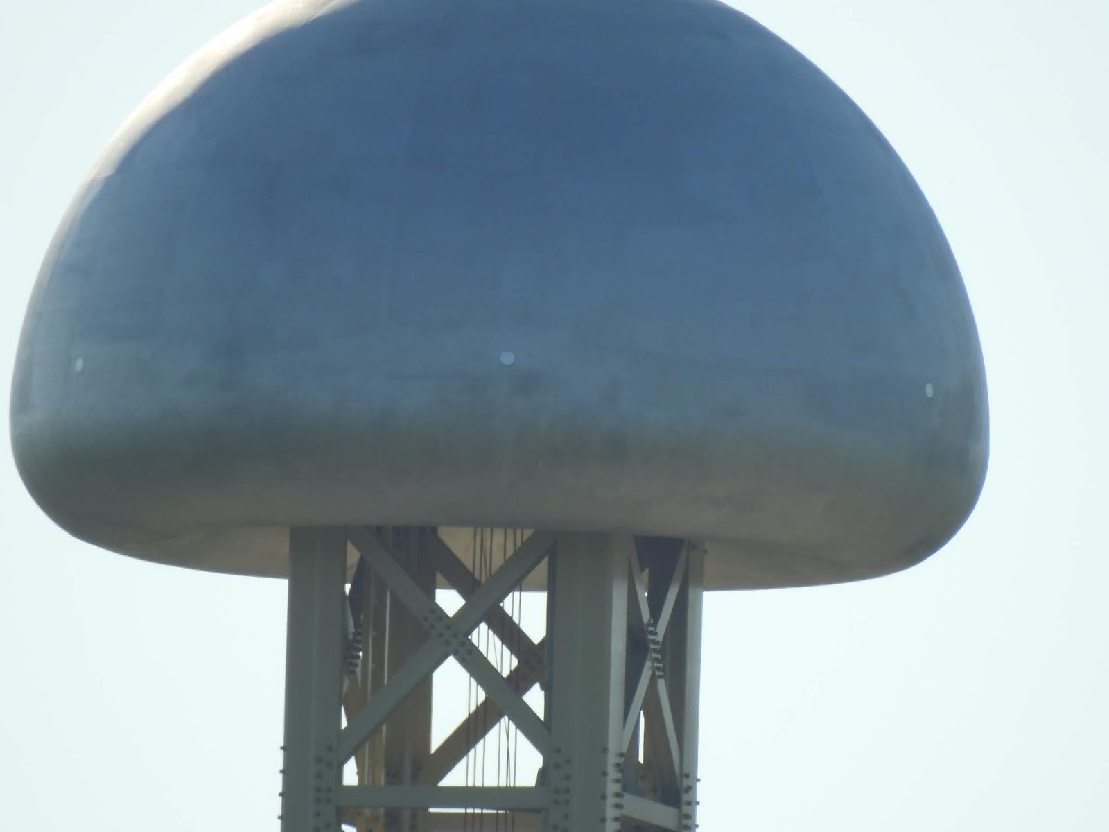 Chuck Nagillum Astro Blog Tesla Tower in Milford Texas Close Up