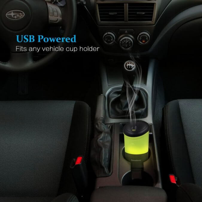 20 Smart Gadgets on Amazon That Make Life More Comfortable - InnoGear USB Car Essential Oil Diffuser