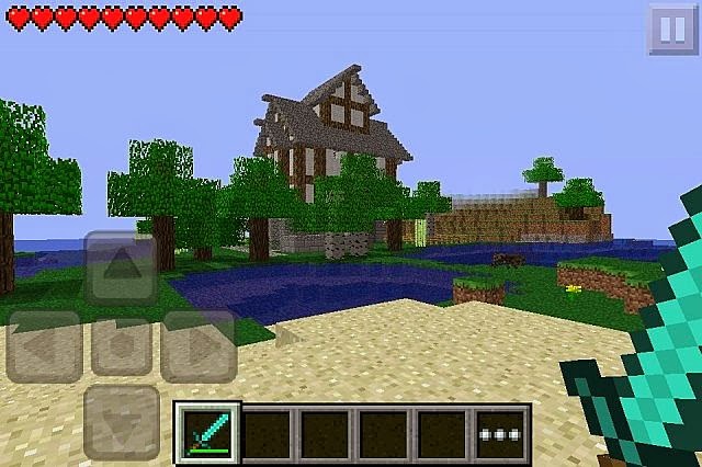 Скачать Minecraft Pocket Edition 0.12.1 на Android