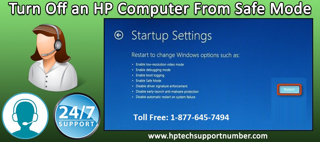 How To Turn Off an HP Computer From Safe Mode?