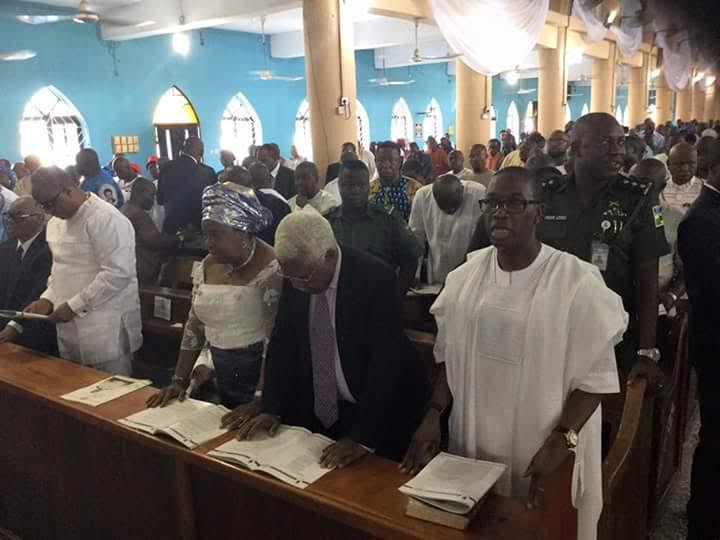Photos from the Funeral Service of Olorogun Michael Ibru