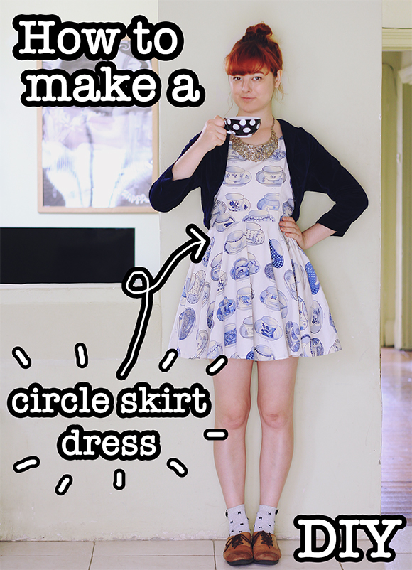 The Pineneedle Collective DIY Circle Skirt Dress (Video Tutorial)