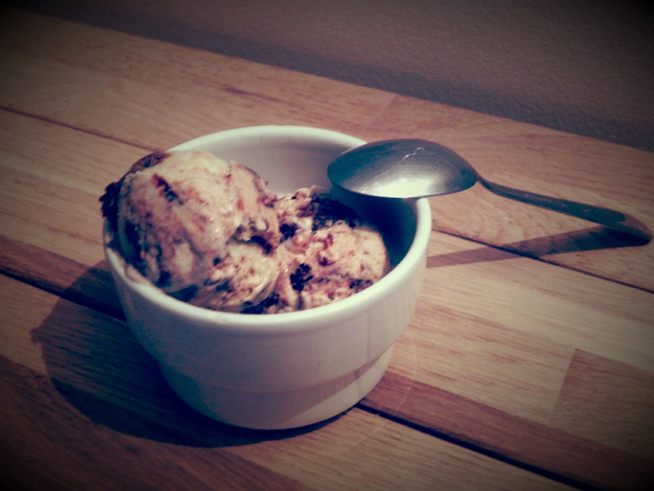 La cuisine de Lux Crème glacée vanille & brownie