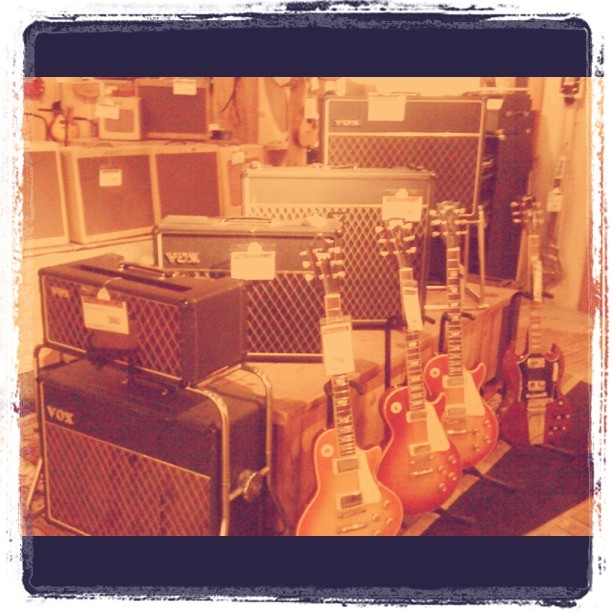 The California Gear Guy Guitar Center Hollywood Vintage Room