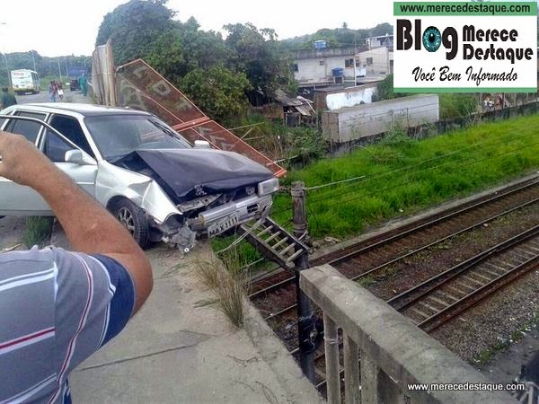 Metrô é interrompido por causa de acidente no Recife