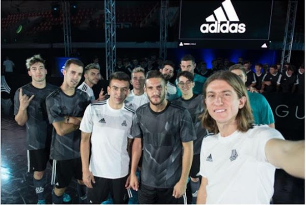 Adidas presenta las nuevas botas del pack Ocean Storm con Koke, Filipe y Correa