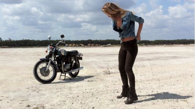 triumph motorcycles for women