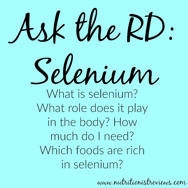 Ask the RD: Selenium
