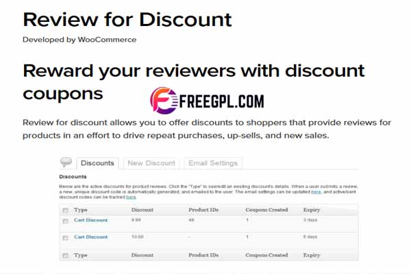 WooCommerce Review for Discount WordPress Plugin Free Download