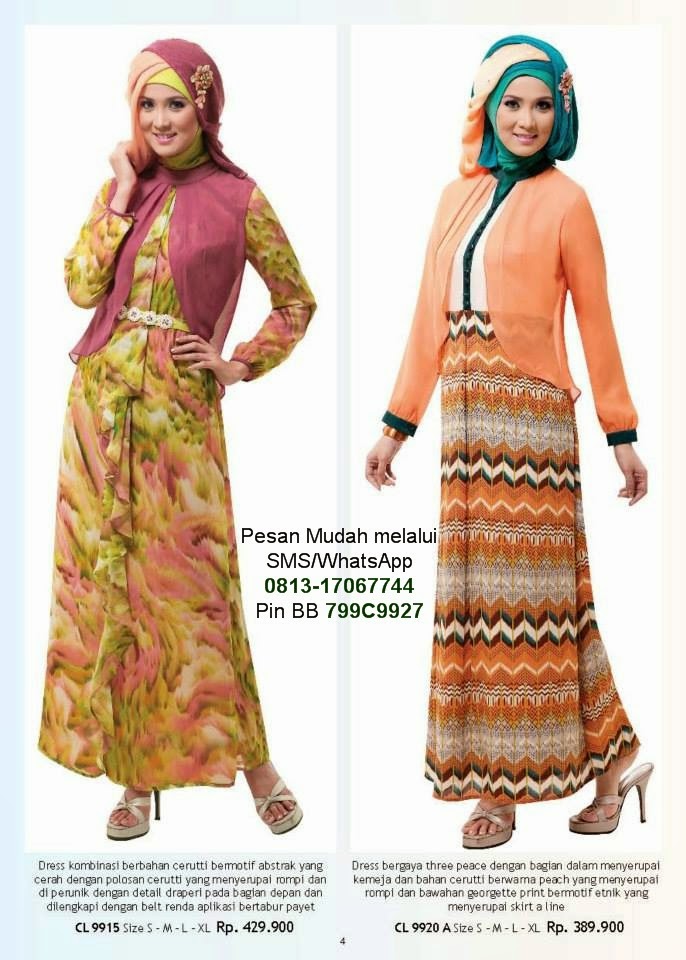  Baju Lebaran Anak Wanita Baju Muslim Terbaru 2019 