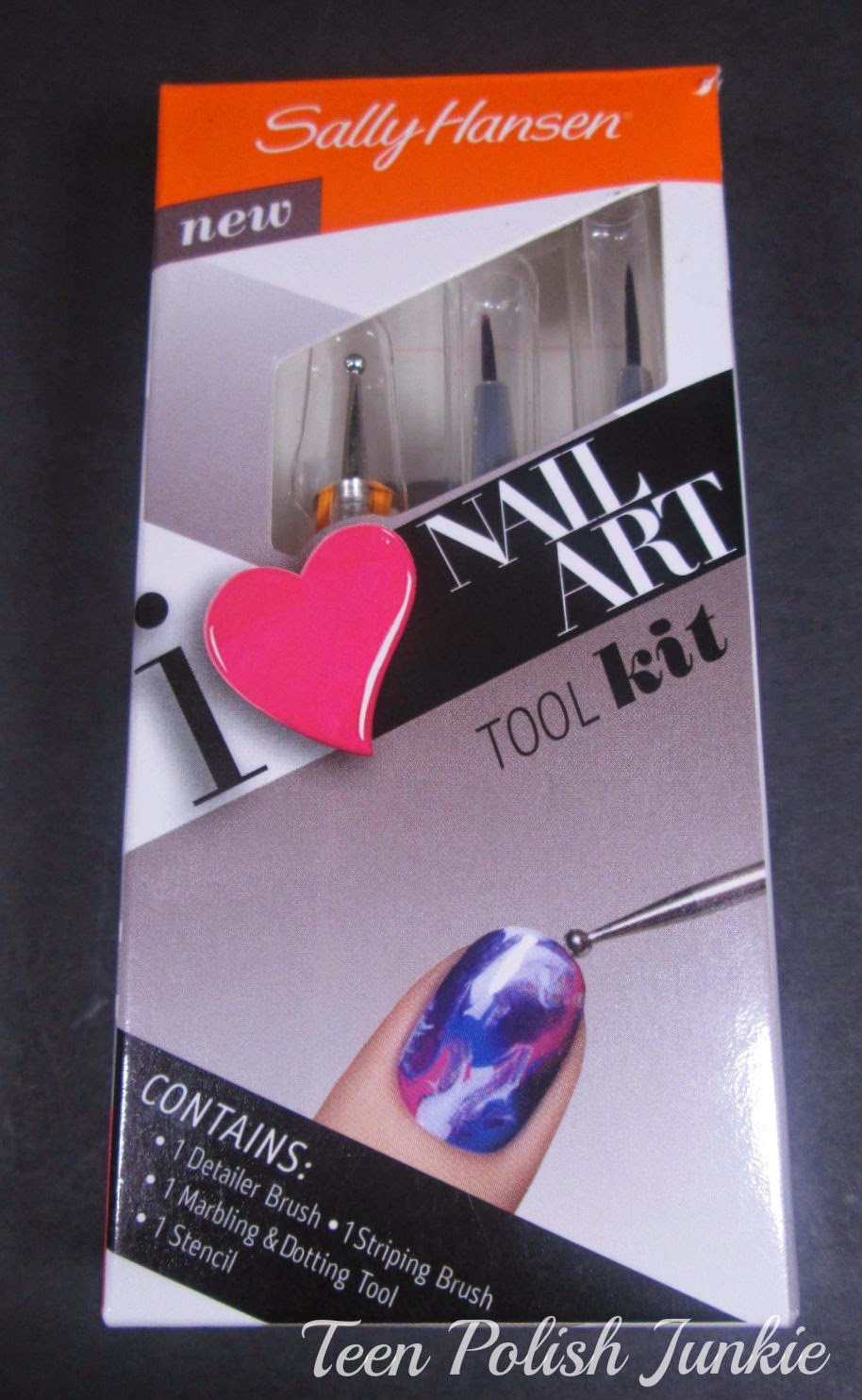Teen Polish Junkie Sally Hansen I ♥ Nail Art Tool Kit Review