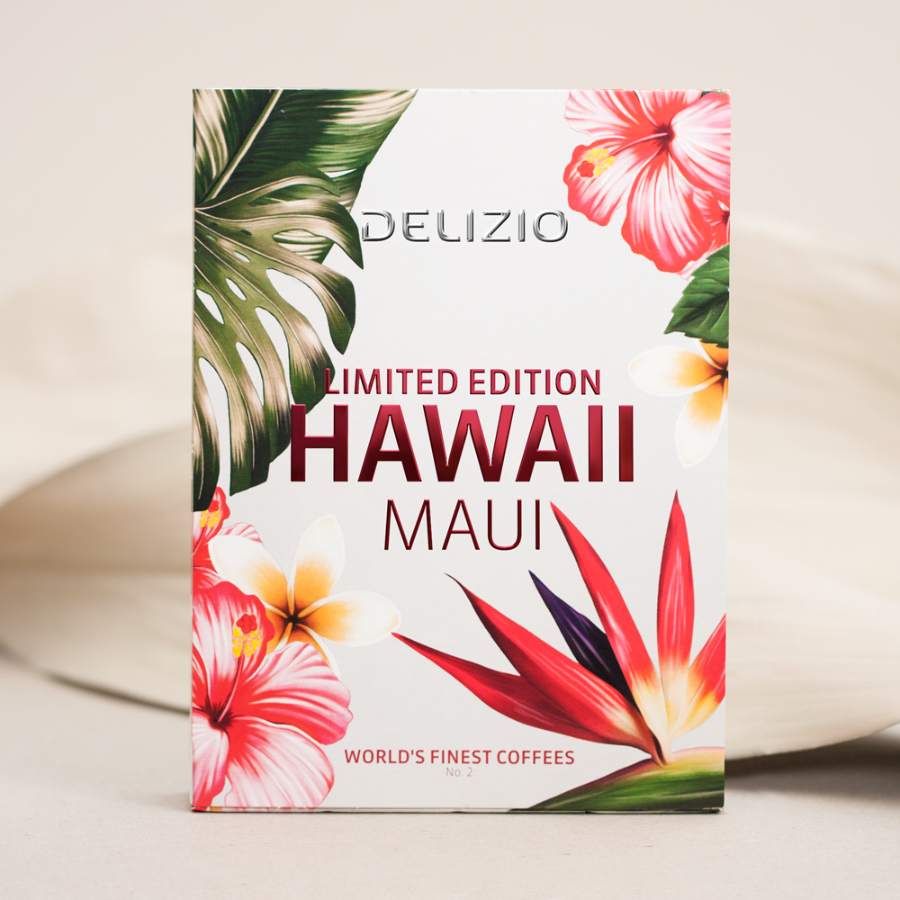 Delizio Limited Edition Hawaii Maui on Packaging of the World