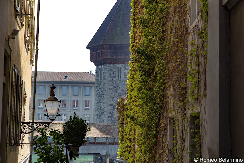 Water Tower Two Days in Lucerne Luzern Switzerland