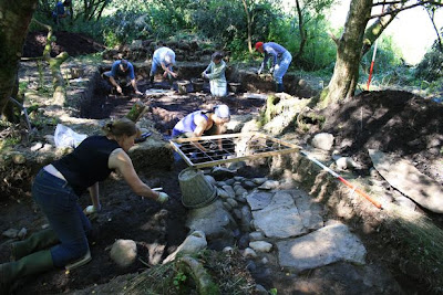 Remains of iron age 'loch village' found in Scotland