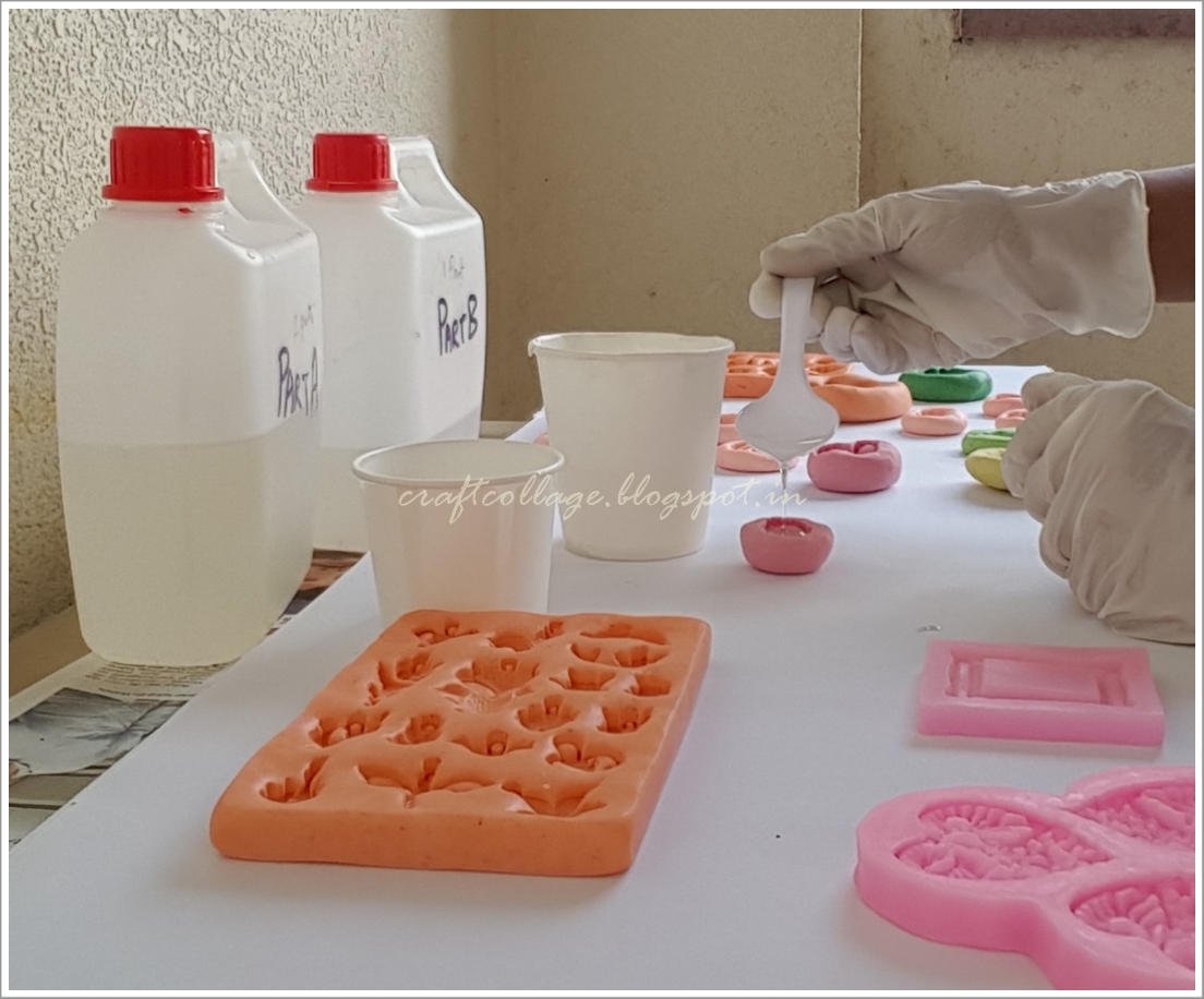 Anuja's CraftCollage Resin Step by Step Process