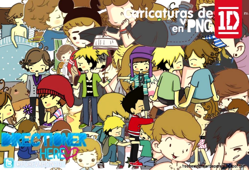 One Direction Caricaturas PACK PNG by DirectionerHere on DeviantArt