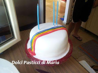 rainbow cake (torta arcobaleno)