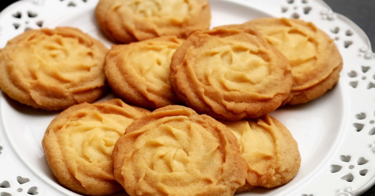 Josephine's Recipes Butter Cookies (Pastisetas) Recipe